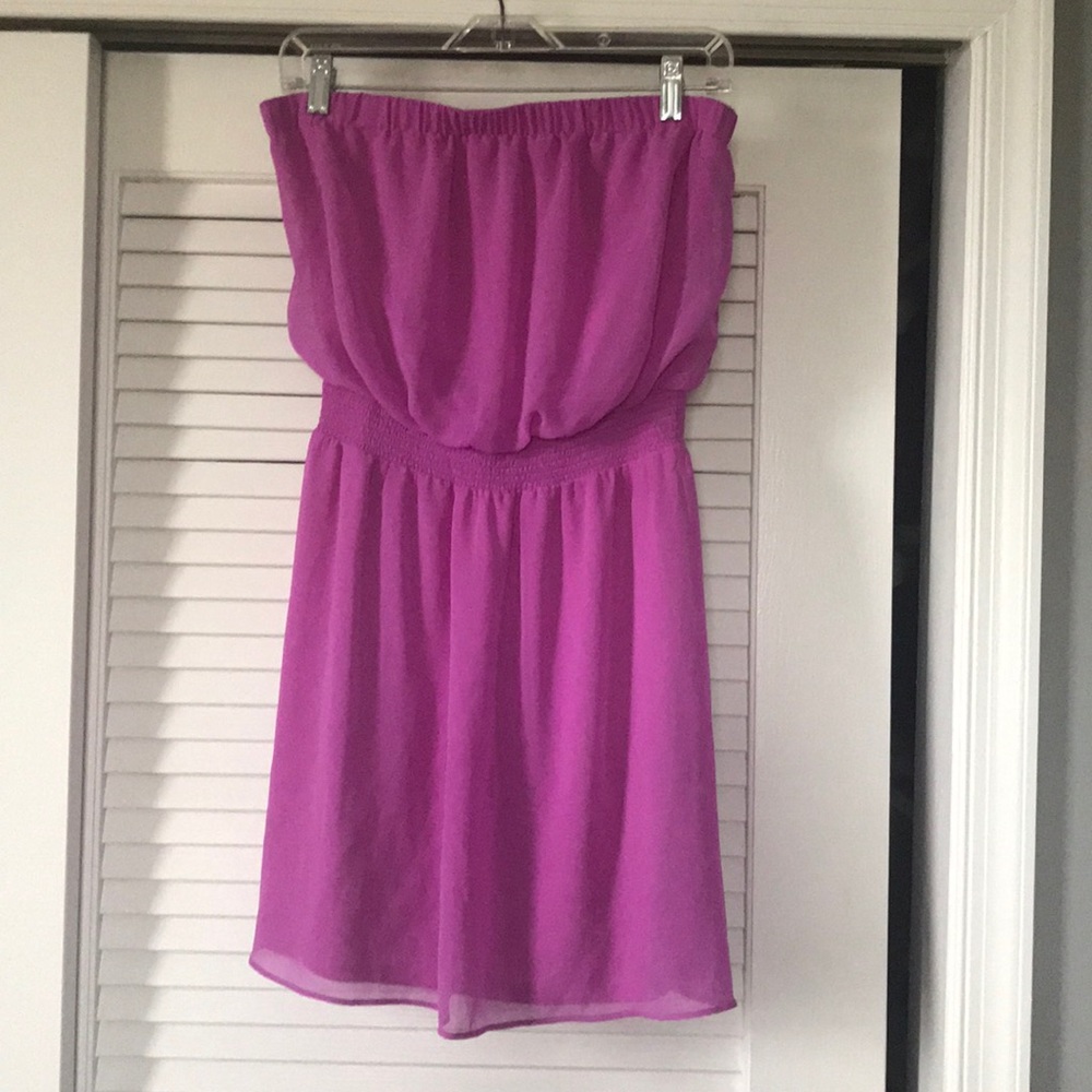 EXPRESS Strapless Cocktail Dress